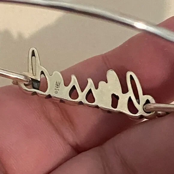 James Avery Retired “Blessed” Hook-On Bracelet - Picture 4 of 4